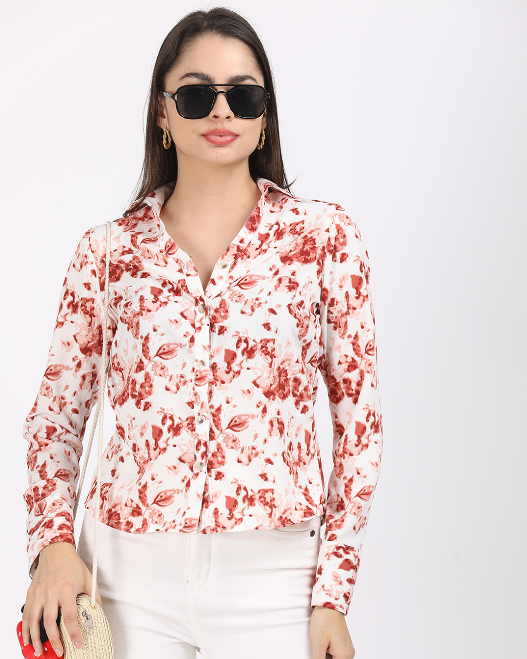 Floral Printed shirt.