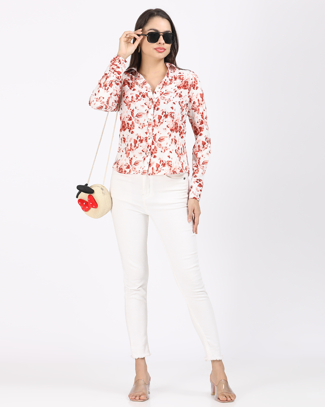 Floral Printed shirt.