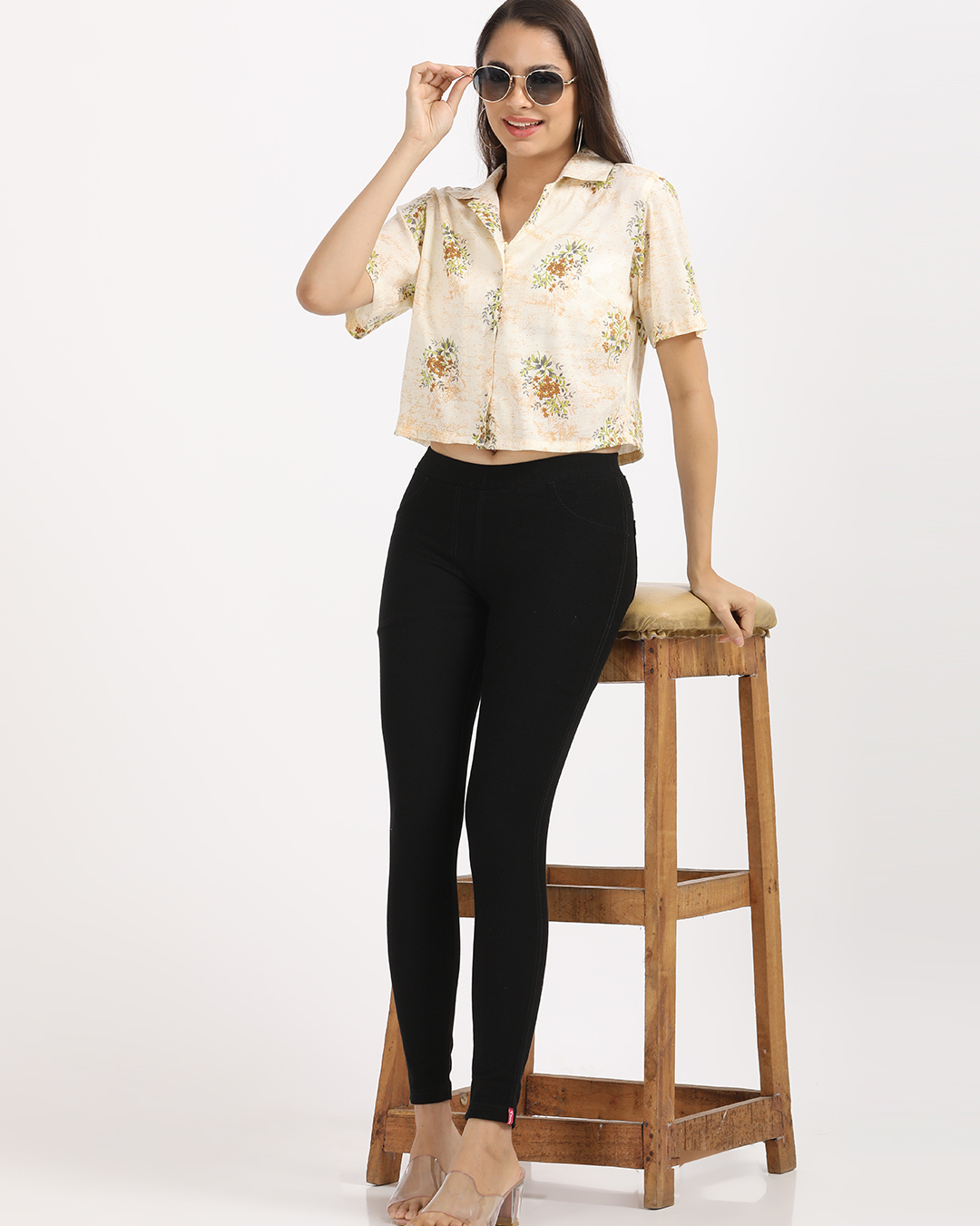 Floral Breeze Crop Top