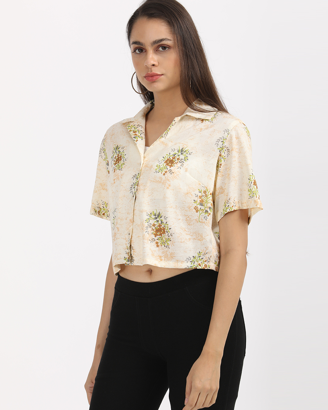 Floral Breeze Crop Top