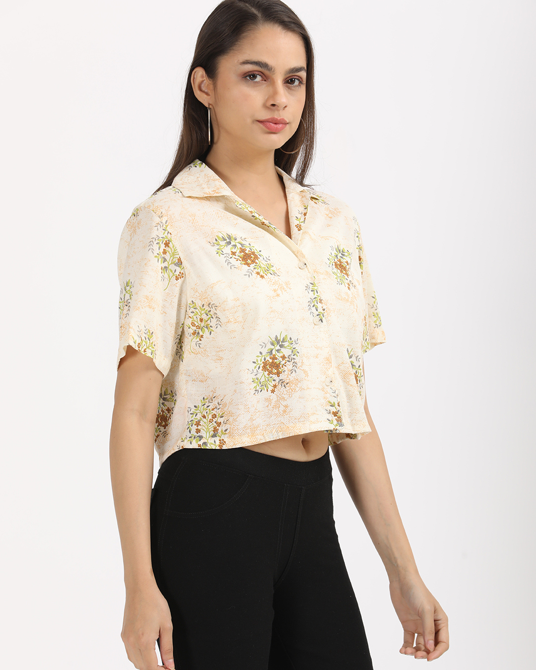 Floral Breeze Crop Top