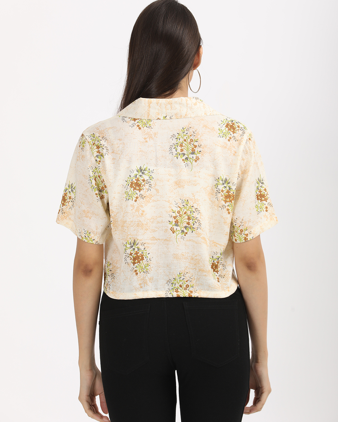 Floral Breeze Crop Top