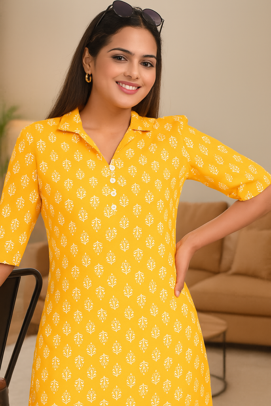 Sunshine A Line Tunic.