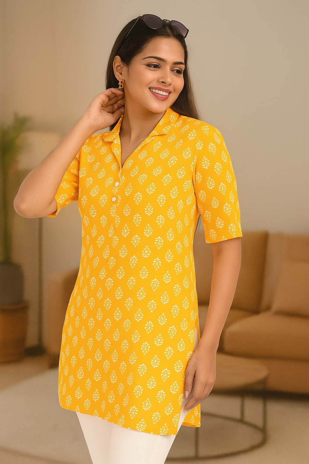 Sunshine A Line Tunic.