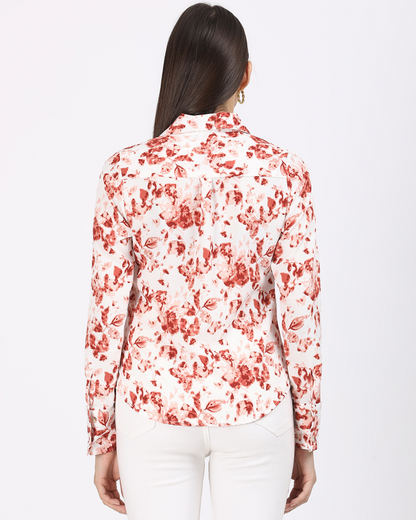 Floral Printed shirt.