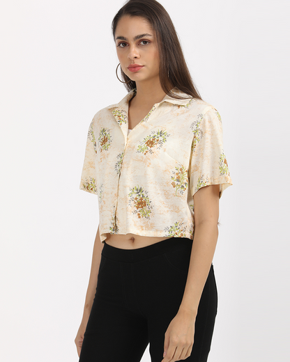 Floral Breeze Crop Top